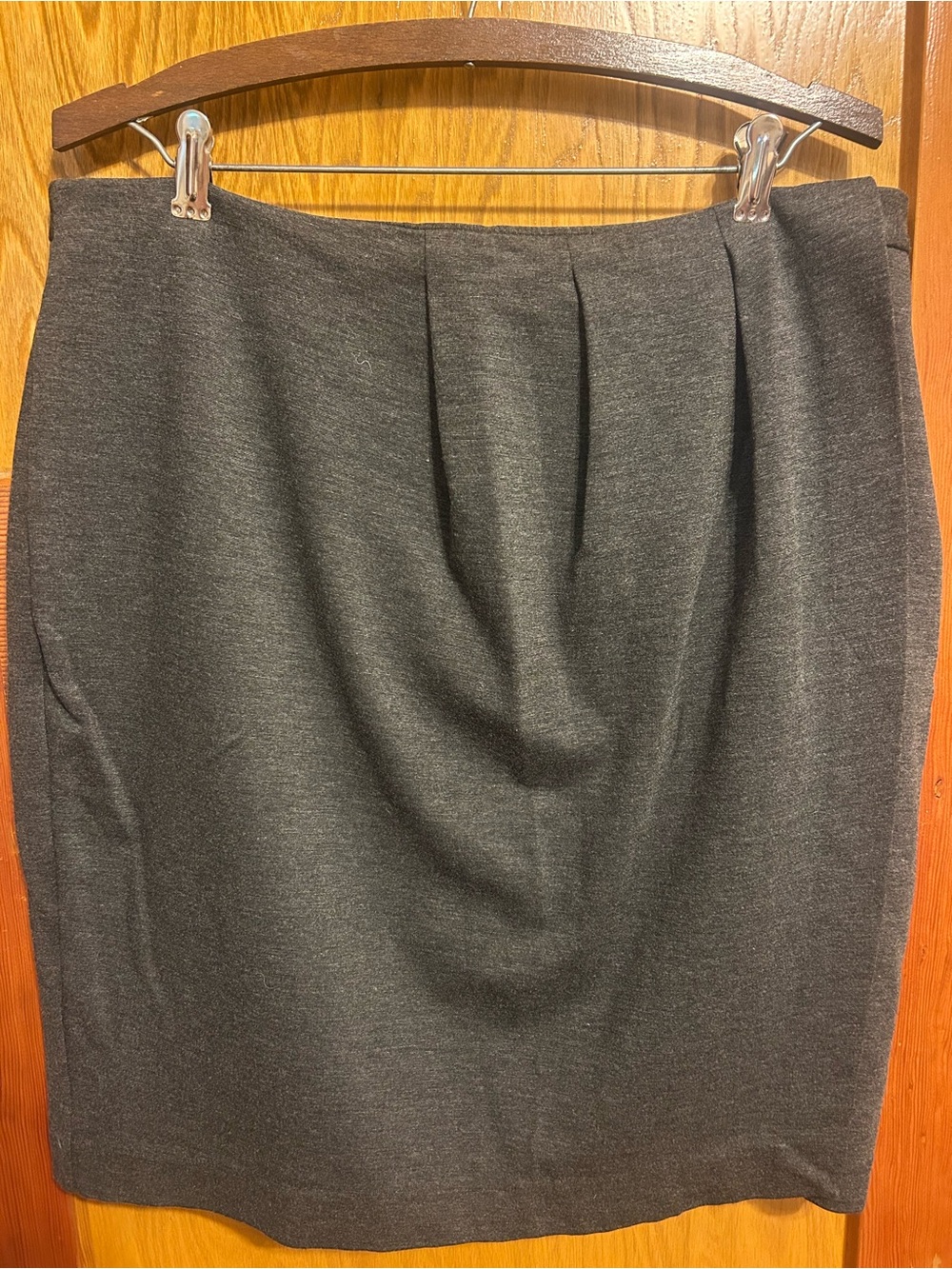 Banana Republic Charcoal Gray Pencil Skirt